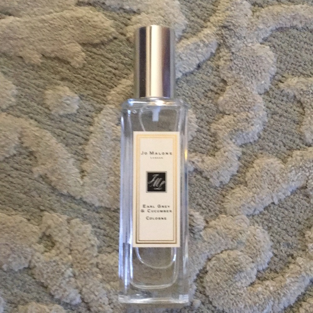 Jo Malone Earl Grey and Cucumber cologne.